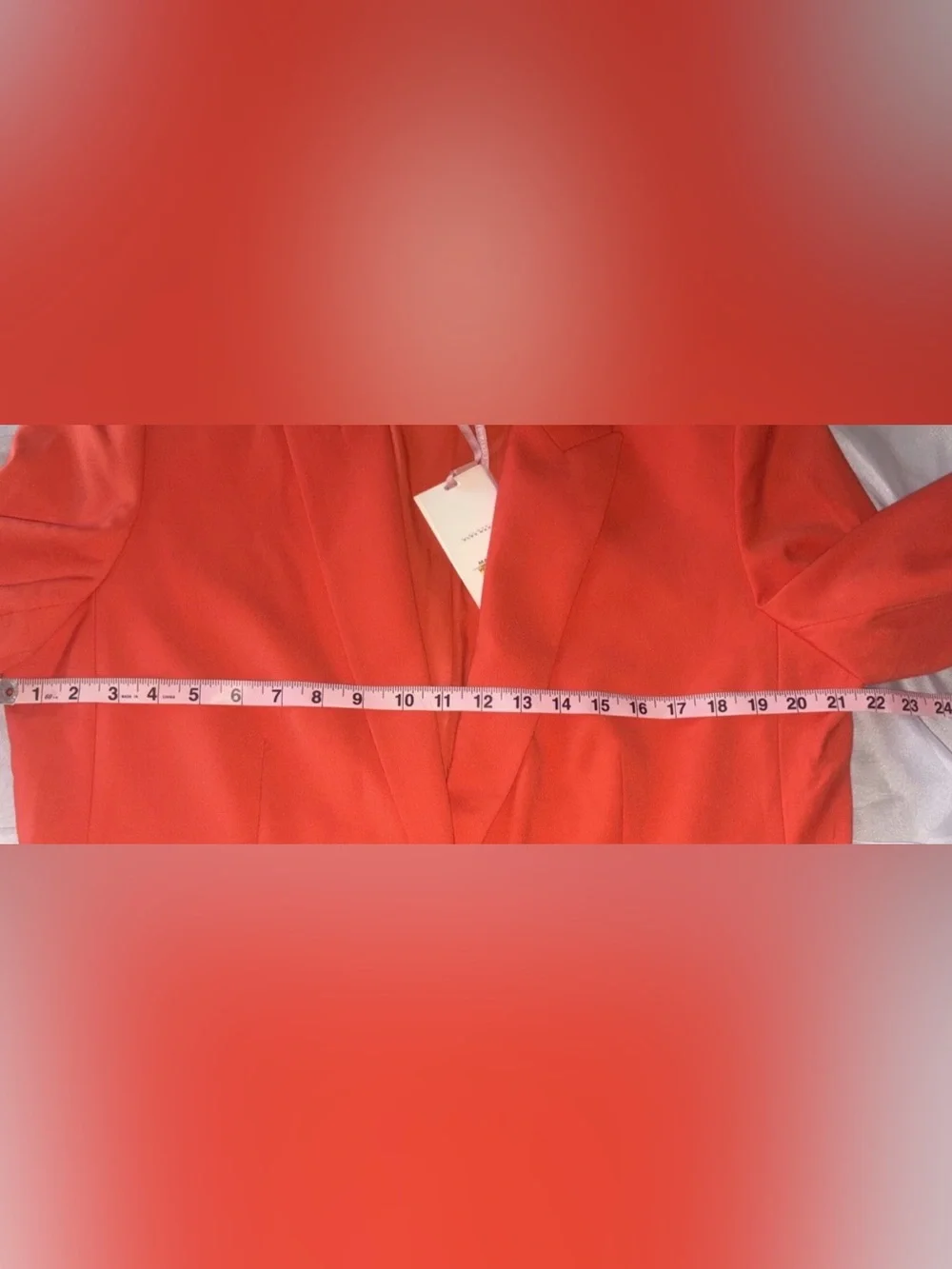 NWT Alex Marie Blazer Size 16 color BRTPPOPPY Long Sleeves